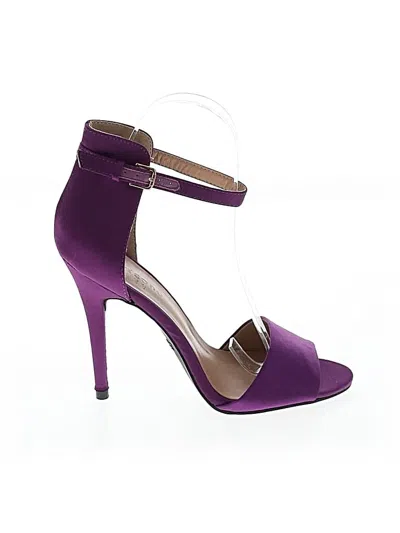 Pre-owned Zigi Soho Sandals In Purple