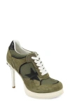 Zigi Stiletto Platform Pump In Green