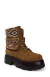 Zigi Tenisha Platform Bootie In Brown
