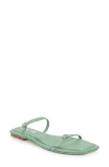 Zigi Two-strap Sandal In Green