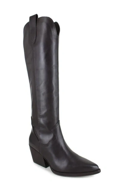Zigi Valezka Knee High Boot In Black