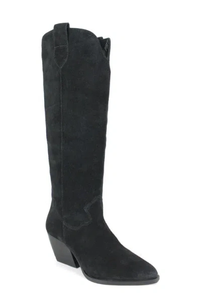 Zigi Valezka Knee High Boot In Animal Print