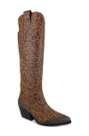Zigi Valezka Knee High Boot In Brown