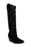 Zigi Vero Knee High Boot In Black