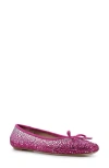 Zigi Xandra Ballet Flat In Pink
