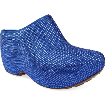 Zigi Ziska Embellished Clog In Blue