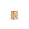 Zigleys Women's Mini Eternity Sans : Real Gold Loc Jewelry In Gold