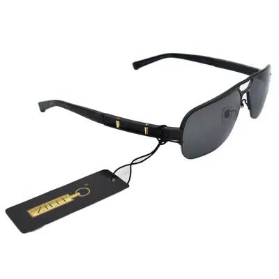 Pre-owned Zilli Ferran Sunglasses For Men Pure Titanium Acetat Zo17