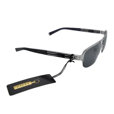 Pre-owned Zilli Francisco Sunglasses For Men Pure Titanium Acetat Zo18