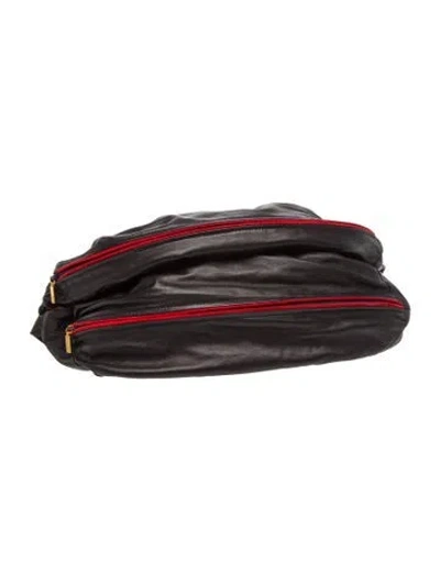 Pre-owned Zilli Leather Clutch In Black