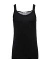 Zilli Man Tank Top Black Size M Cotton