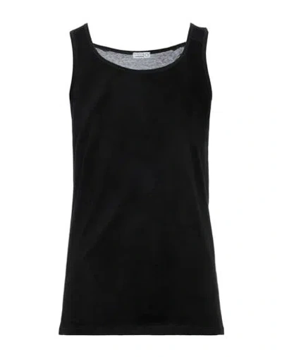 Zilli Man Tank Top Black Size 3xl Cotton