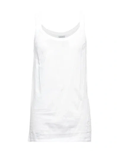 Zilli Man Tank Top White Size Xl Cotton