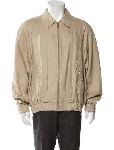 Pre-owned Zilli Silk Jacket In Neutral