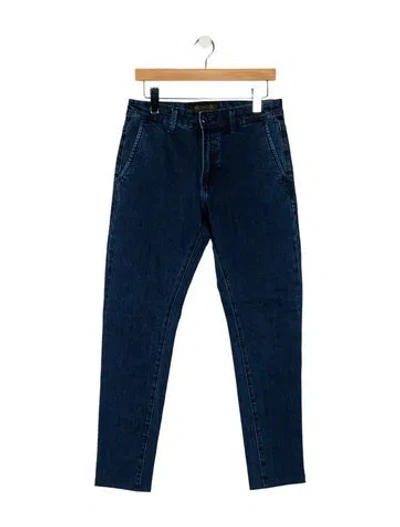 Pre-owned Zilli Skinny Jeans In Blue