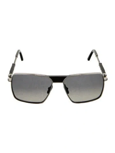 Pre-owned Zilli Square Gradient Sunglasses In Multi