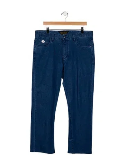 Pre-owned Zilli Straight-leg Jeans In Blue