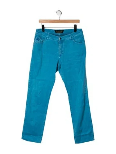 Pre-owned Zilli Straight-leg Jeans In Blue