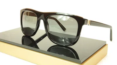 Pre-owned Zilli Sunglasses Polarized Black Hand Made Acetate Titanium France Zi 65004 C03
