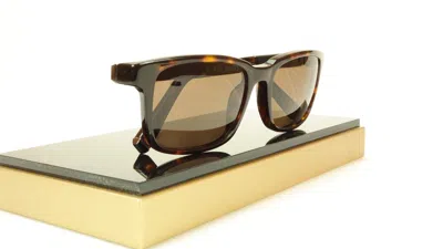 Pre-owned Zilli Sunglasses Polarized Hand Made Acetate Titanium France Zi 65011 C02 In Brown