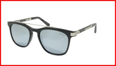 Pre-owned Zilli Sunglasses Titanium Acetate Leather Polarized France Handmade Zi 65015 C04 In Gray