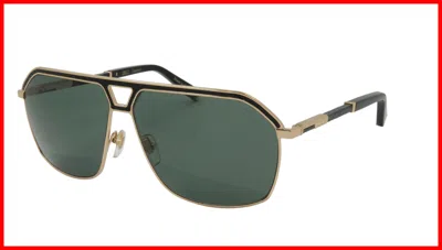 Pre-owned Zilli Sunglasses Titanium Acetate Leather Polarized France Handmade Zi 65049 C01 In Gray
