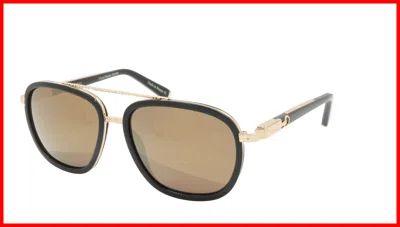 Pre-owned Zilli Sunglasses Titanium Acetate Polarized France Handmade Zi 65013 C11 In Gold