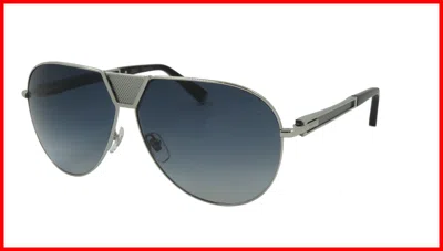 Pre-owned Zilli Sunglasses Titanium Acetate Polarized France Handmade Zi 65045 C04 In Gray