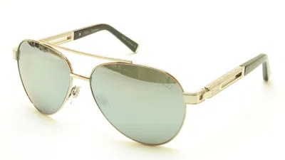 Pre-owned Zilli Sunglasses Titanium Hand Made Acetate Polarized France Zi 65007 C02 In Black