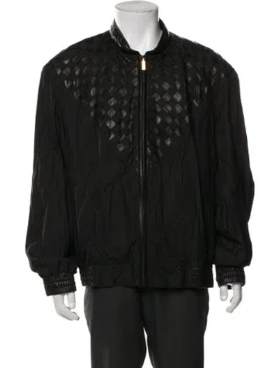 Pre-owned Zilli Vintage Silk Jacket In Black