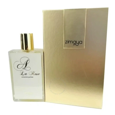 Zimaya Unisex A La Rose Extrait De Parfum Spray 3.38 oz Fragrances 6290171070993 In Amber / Apricot / Rose