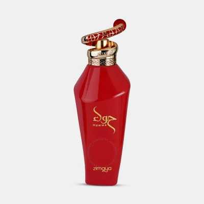 Zimaya Unisex Hawwa Red Edp 3.4 oz Fragrances 6290171074182 In Red   /   Red. / Black