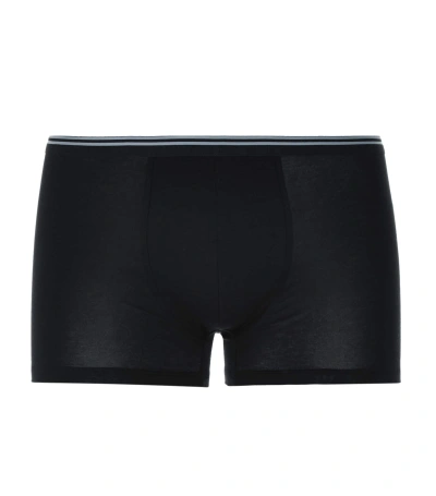 Zimmerli 172 Pure Comfort Trunks In Black