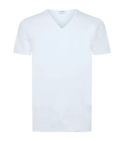 ZIMMERLI 172 PURE COMFORT V-NECK T-SHIRT