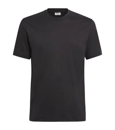 Zimmerli 286 Sea Island Cotton Round Neck T-shirt In Brown