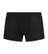 Zimmerli Pureness Stretch Micro Modal Boxer Briefs In Black