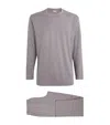Zimmerli Cosy Comfort Pyjama Set In Gray