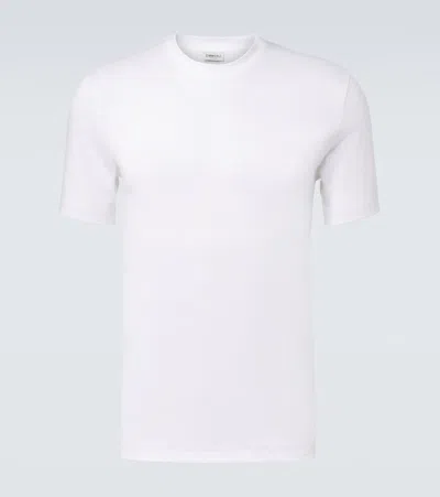 Zimmerli Cotton Jersey T-shirt In White