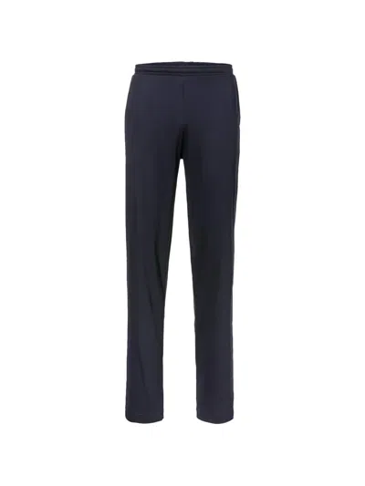 Zimmerli Cotton Trousers In Blue