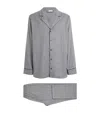 Zimmerli Cotton-wool Flannel Pyjamas In Gray