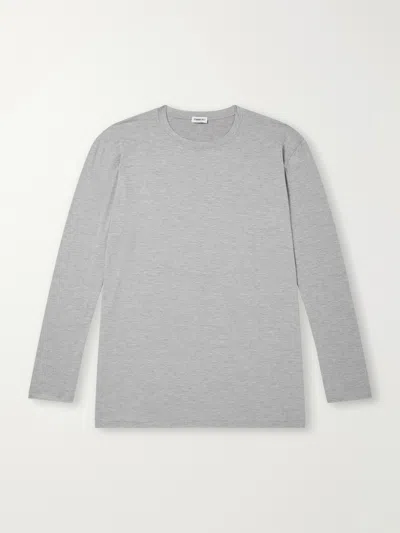 Zimmerli Cozy Comfort Modal-blend T-shirt In Gray
