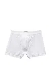 Zimmerli Elasticated-waistband Boxer Briefs In White