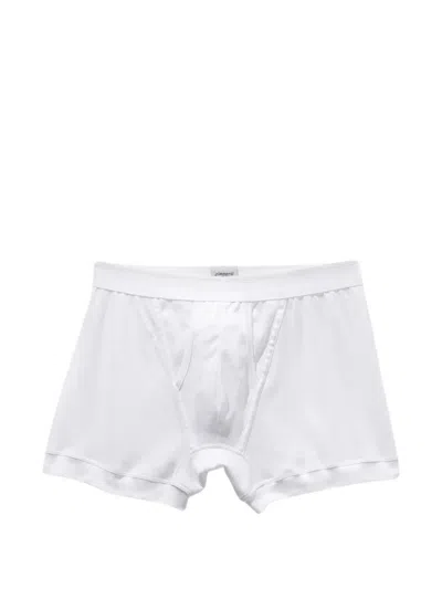 Zimmerli Elasticated-waistband Boxer Briefs In White