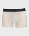 Zimmerli Pureness Boxer Briefs In 112 Almond Latte