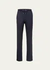 Zimmerli Men's Solid Pants In Midnight