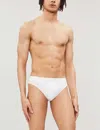 Zimmerli Pureness Stretch-micro Modal Briefs In White