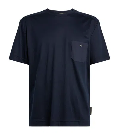 Zimmerli Modern Lounge T-shirt In Navy