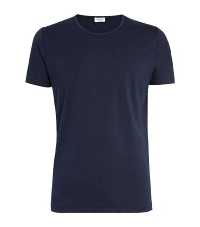 Zimmerli Pure Comfort T-shirt In Navy