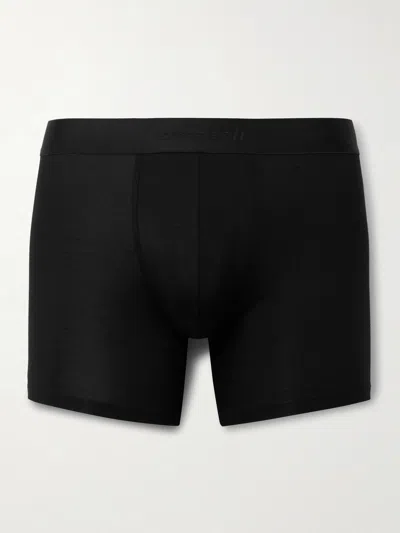 Zimmerli 700 Pureness Boxer Briefs In Black