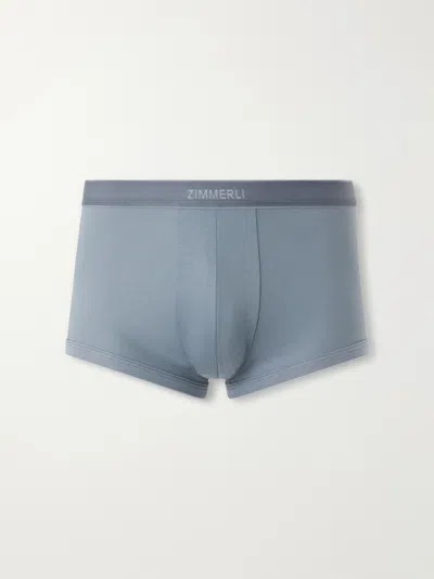 Zimmerli Sea Island Cotton Boxer Briefs In Multi